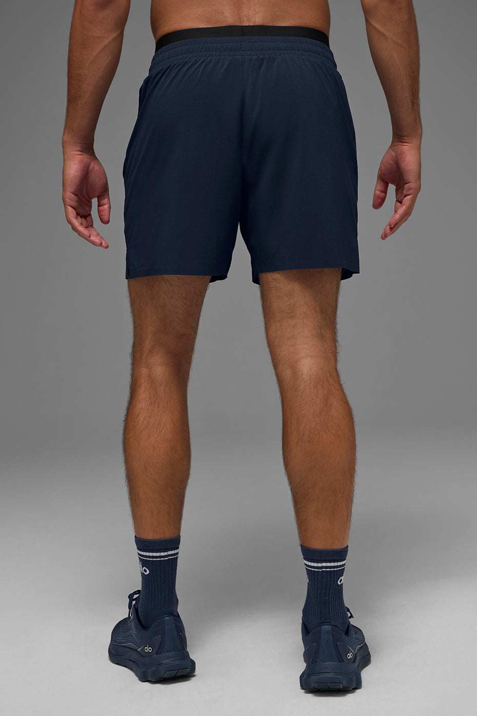 5" Traction Running Short - Navy