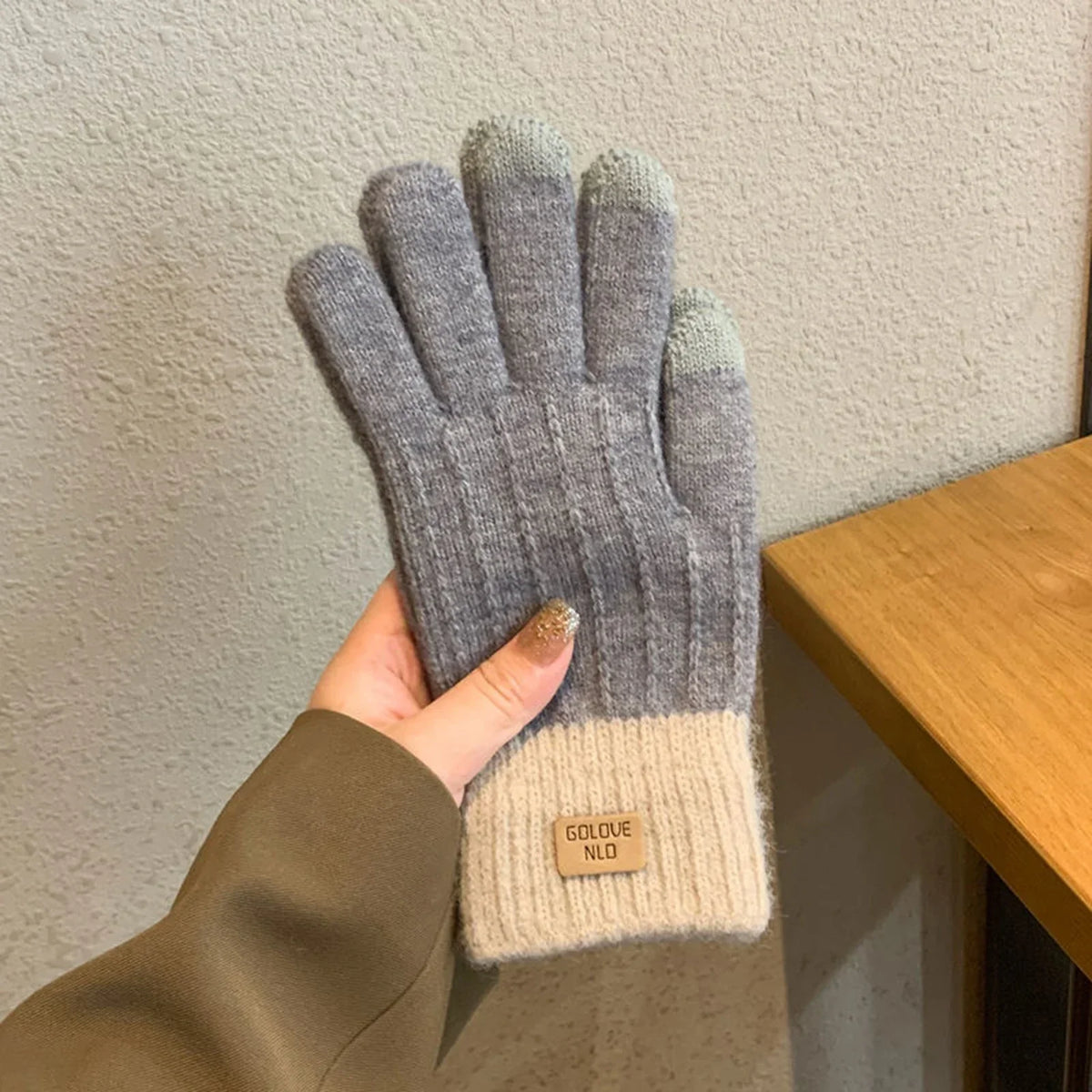 Women’s Winter Gloves Touchscreen Fleece Lined Knit